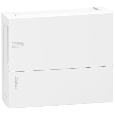 Rozdzielnica natynkowa Mini Pragma 1x12 drzwi białe MIP12112