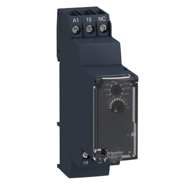 Przekaźnik czasowy z opóźnieniem 24-240V AC/DC 0.05s..300h styk 1C/O 8A RE22R1KMR