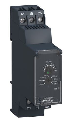 Przekaźnik czasowy gwiazda trójkąt 0.3 30s 380/415V AC 2 C/O RE22R2QEMT