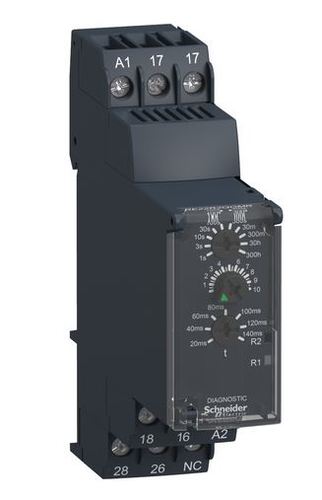 Przekaźnik czasowy gwiazda trójkąt 24-240V AC/DC 1s..300h styk 2 C/O 8A RE22R2QGMR