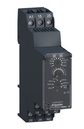 Przekaźnik czasowy gwiazda trójkąt 24-240V AC/DC 0.05s..300h styk 2C/O 8A RE22R2QTMR
