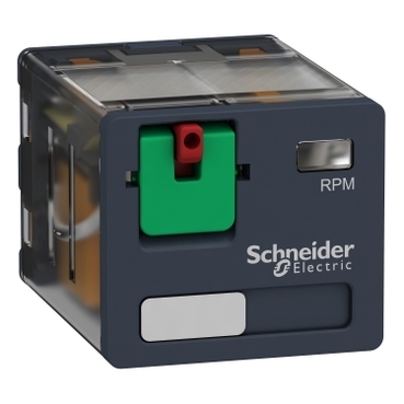 Przekaźnik mocy z legendą i drzwiczkami 15A 3C/O 120V AC RPM31F7