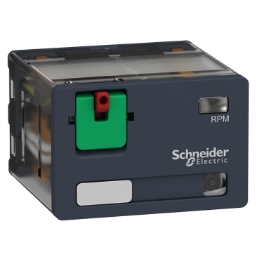 Przekaźnik mocy z legendą drzwiczkami i LED 15A 4C/O 120V DC RPM42F7