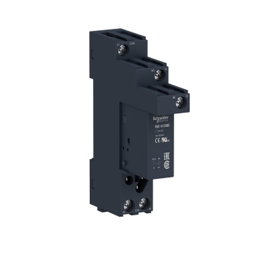Przekaźnik interfejsowy 1C/O 12A z gniazdem 24V DC RSB1A120BDS