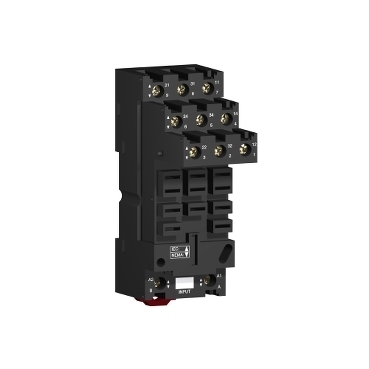 Gniazdo RUZ 250V AC stykI ODDZIELNE 2C/O I 3C/O 12A RUZSF3M