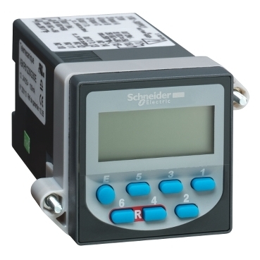 Licznik wielofunkcyjny ustalony wyświetlacz LCD 6-cyfrowy 230 V AC XBKP61230G32E
