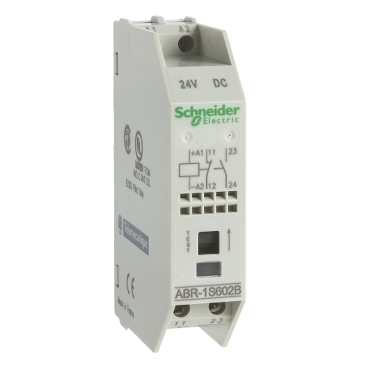 Moduł interfejsu wyjściowego 15.5 mm elektromechaniczny 24 V DC 2 NO ABR1S402B
