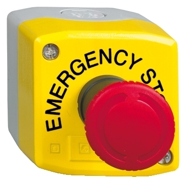 Kasetka z przyciskiem bezpieczeństwa 1NO 2NC EMERGENCY STOP XALK178GTH29