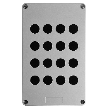 Kasetka izolowana 151x241x87mm 16 otworów szara XAPA3116