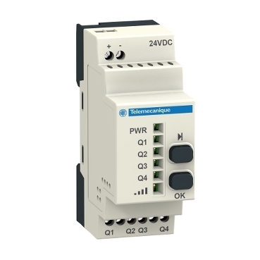 Odbiornik programowalny 4 PNP 200mA 24V DC XZBWR2STT24