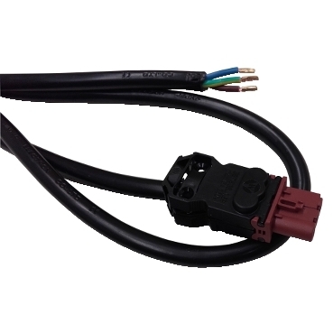 Kabel zasilający lampy LED DC standard IEC NSYLAM3MDC
