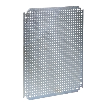 Płyta montażowa mikroperforowana do obudów wiszących 400x400mm NSYMF44