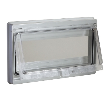 Panel przedni z oknem do aparatów modułowych IP55 46x 180mm NSYMW10MK