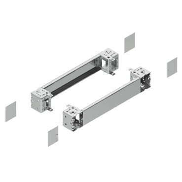 Przód i tył cokołu ze stali nierdzewnej 316L do obudowy SFX/SMX/SFHD 100x800mm NSYSPFX8100