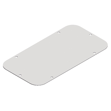 Płyta podłogowa do obudowy S3D 245x130mm NSYTLC