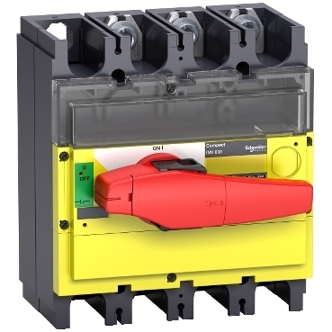 Rozłącznik INV400 czerwono-żółty 400A 3P 31190
