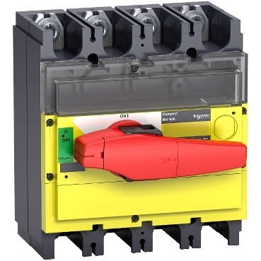 Rozłącznik INV400 czerwono-żółty 400A 4P 31191