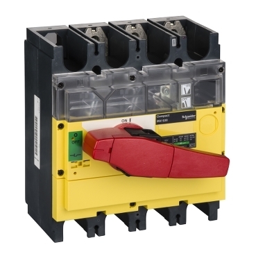 Rozłącznik INV630 czerwono-żółty 630A 3P 31194