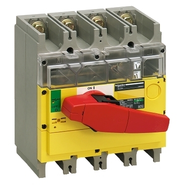 Rozłącznik INV630 czerwono-żółty 630A 4P 31195
