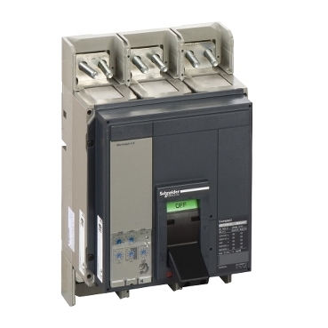 Wyłącznik Compact NS1250N Micrologic5.0 z przyłączami z przodu 1250A 3P 3D 33564