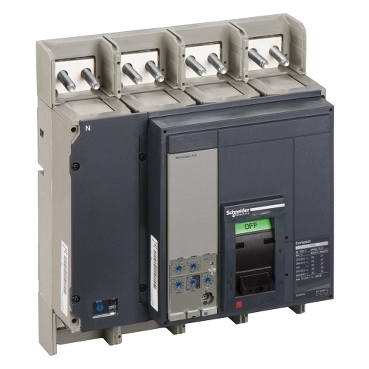 Wyłącznik Compact NS1600N Micrologic5.0 z przyłączami z przodu 1600A 4P 4D 33570