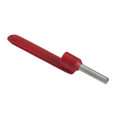 Końcówka kablowa rozmiar średni - 1 mm2 - czerwony DZ5CA010