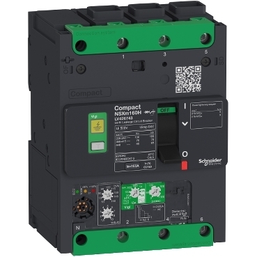 Wyłącznik NSXm 50kA 160D 3P Vigi EverLink LV426733