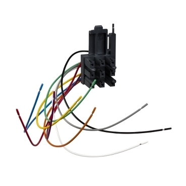 1x 9-przewod przyłącze pomocnicze ruchome NSX100-630 LV429274