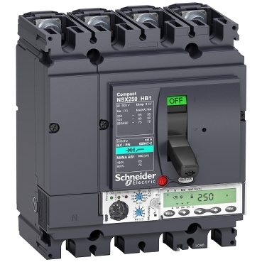 Wyłącznik NSX100HB1 Mic5.2E 100A 4P LV433310