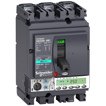 Wyłącznik NSX250HB1 Mic6.2E 250A 3P LV433558
