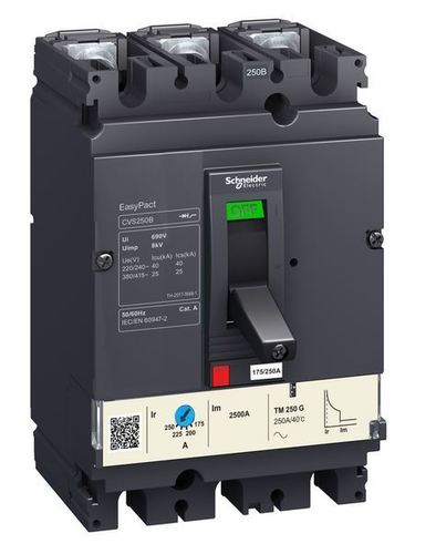 Wyłącznik z wywalaczem termomagnetycznym CVS100F TMD 25A 3P 3D LV510331