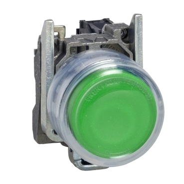 Przycisk monostabilny metalowy zielony 1NO ATEX XB4BP31EX