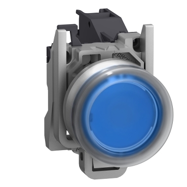 Przycisk monostabilny metalowy niebieski 1NO ATEX XB4BP681GEX