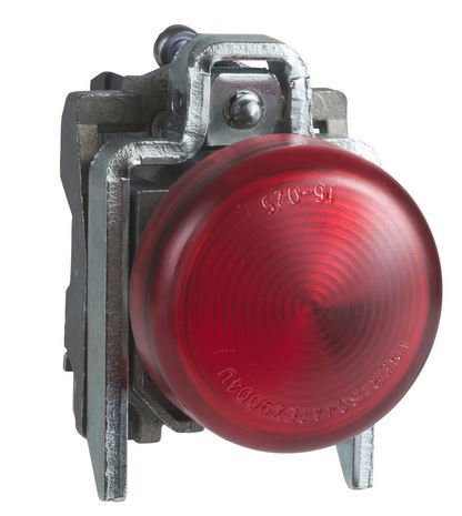 Lampka sygnalizacyjna metalowa 110V AC czerwona ATEX XB4BVG4EX
