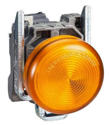Lampka sygnalizacyjna metalowa 110V AC pomarańczowa ATEX XB4BVG5EX