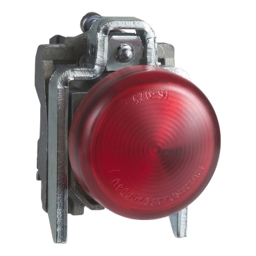 Lampka sygnalizacyjna metalowa 230V AC czerwona ATEX XB4BVM4EX