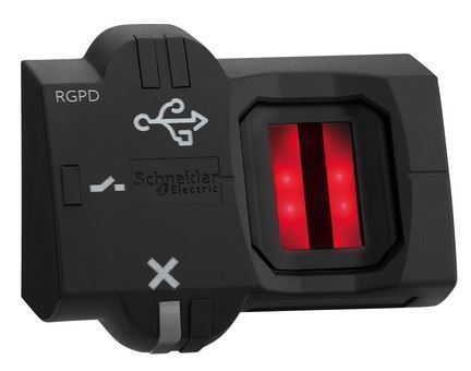 Przycisk biometryczny monostabilny RGPD PNP przewód 2m XB5S7B2L2