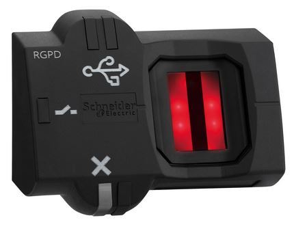 Przycisk biometryczny bistabilny RGPD PNP przewód 2m USB XB5S8B2L2