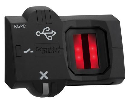 Przycisk biometryczny monostabilny RGPD PNP przewód 2m USB XB5S9B2L2