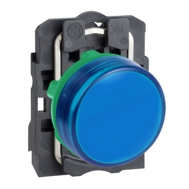 Lampka sygnalizacyjna plastikowa 24V niebieska XB5AVB6