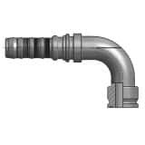 Złącze proste seria V4 rozmiar 12 DN19 średnica wew 19,1 mm przyłącze Flansza Caterpillar KXAV4-12-12