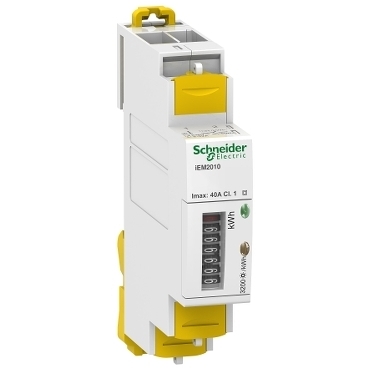 PowerLogic Licznik energii jednofazowy 40A kl 1 MID imp A9MEM2010