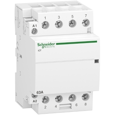 Stycznik modułowy iCT50-63-40-230 63A 4NO 230 VAC A9C20864