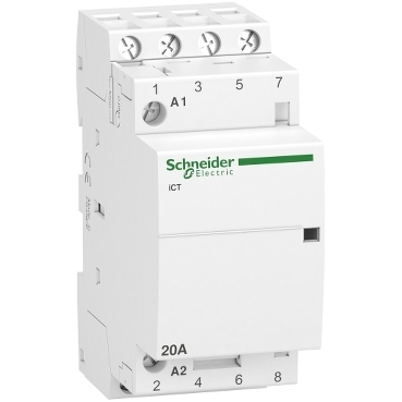 Stycznik modułowy iCT50-20-40-230 20A 4NO 230 VAC A9C22824