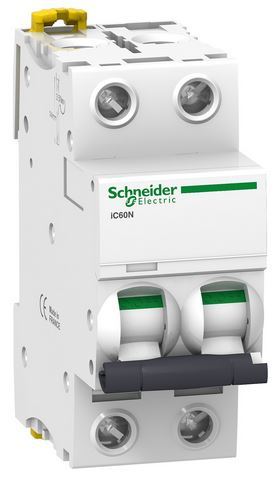 Wyłącznik iC60N 2P  2A  Ct A9F74202