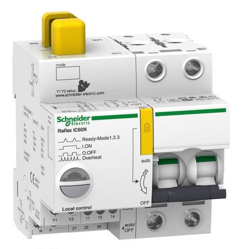 Sterowanie oświetleniem REFLEX iC60N TI24 charakterystyka B 10A 2P A9C61210