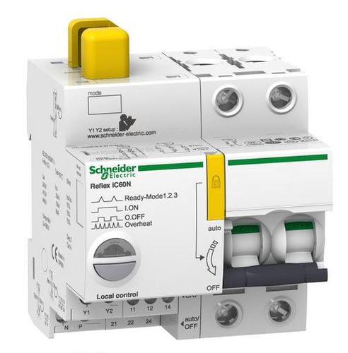 Sterowanie oświetleniem REFLEX iC60N TI24 charakterystyka B 16A 2P A9C61216