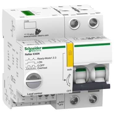 Sterowanie oświetleniem REFLEX iC60N TI24 charakterystyka B 25A 2P A9C61225