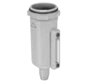 szklanka obudowa metalowa z wziernikiem do smarownic P32 P32KB00BSN