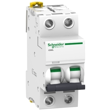 Wyłącznik nadprądowy iC60L-K16-2 C 16A 2-biegunowy A9F95216